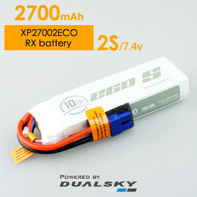 DUALSKY double day XP27002ECO 7 4V 2700mAh 2S 25C lithium battery