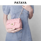 Модная сумка через плечо, цепь, в стиле Шанель, на цепочке