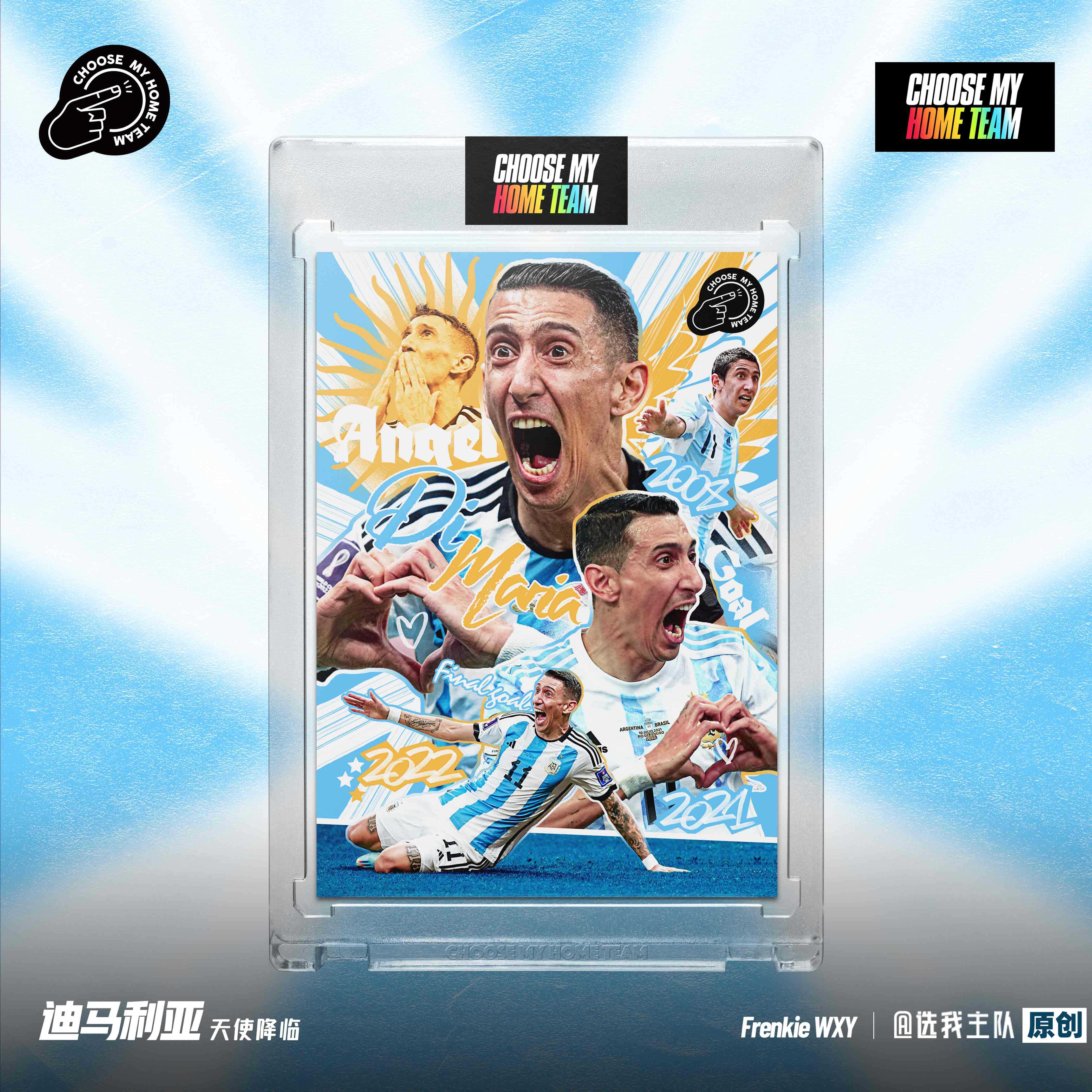 (Handwritten) Dimalia-Angels Coming-Argentinian star's card original sealed brick limited 30-Taobao