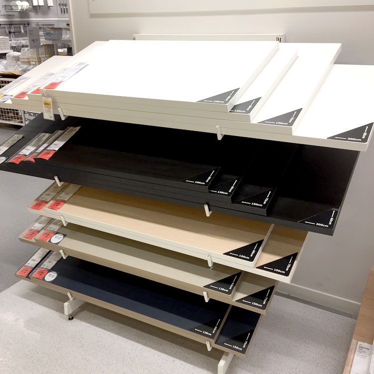 Bảng điều khiển để bàn IKEA Limon Bàn để bàn Học tập [Không có chân / chân] - Bàn bàn tròn nhỏ