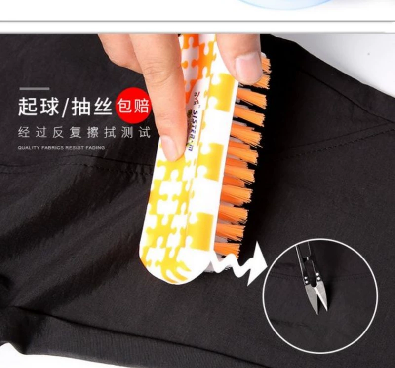 Mùa thu dày chà nhám quần âu nam chân quần trẻ trung co giãn Quần cotton và vải lanh cộng với lưới nhung thủy triều
