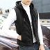 Áo vest nam mùa thu và cotton xuống phiên bản Hàn Quốc của áo vest vai đẹp trai dày trẻ trung ấm áp Áo khoác mỏng nam áo phao lông vũ Áo vest cotton