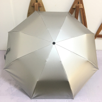 maxmango handmade sun umbrella Titanium silver sun protection and UV protection sun umbrella folding sun umbrella Ultra-light pencil umbrella