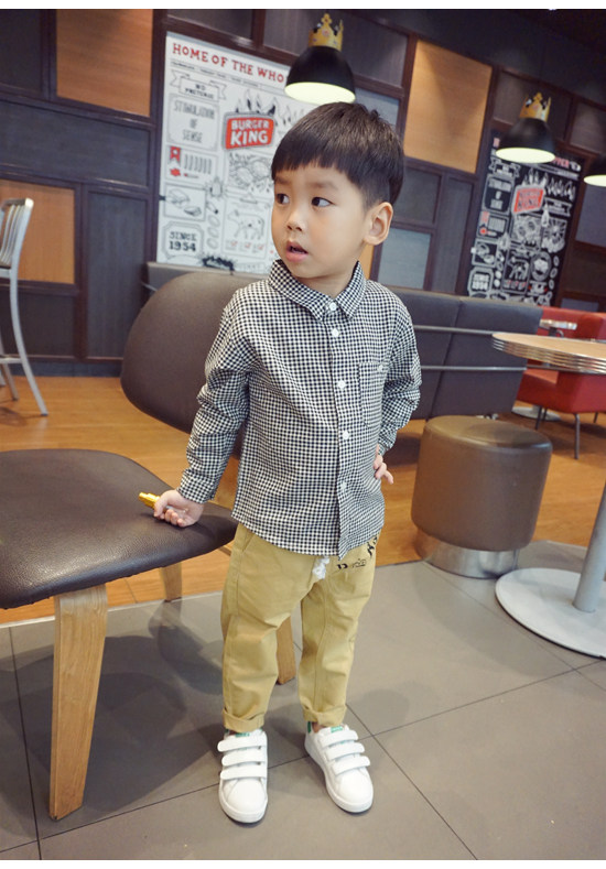 Chemise garcon à manche longue - Ref 2074684 Image 16