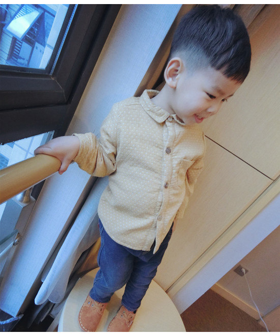 Chemise garcon à manche longue - Ref 2075200 Image 25