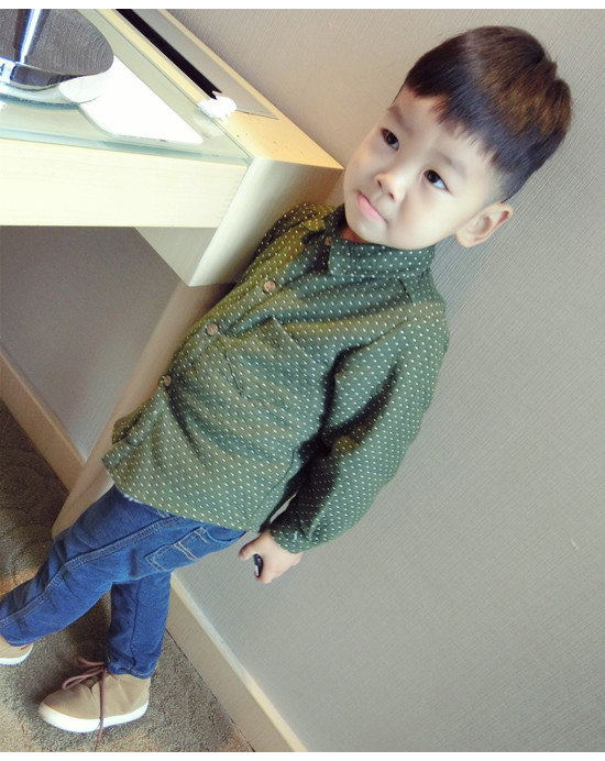 Chemise garcon à manche longue - Ref 2075200 Image 29