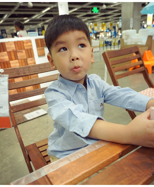 Chemise garcon à manche longue - Ref 2074133 Image 23