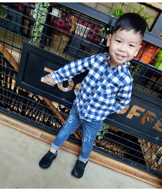 Chemise garcon à manche longue - Ref 2075485 Image 22