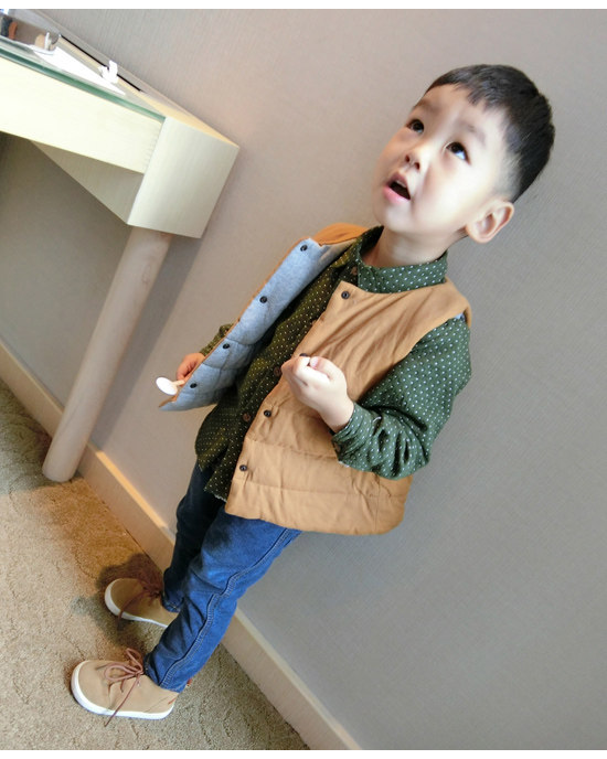 Chemise garcon à manche longue - Ref 2075200 Image 28