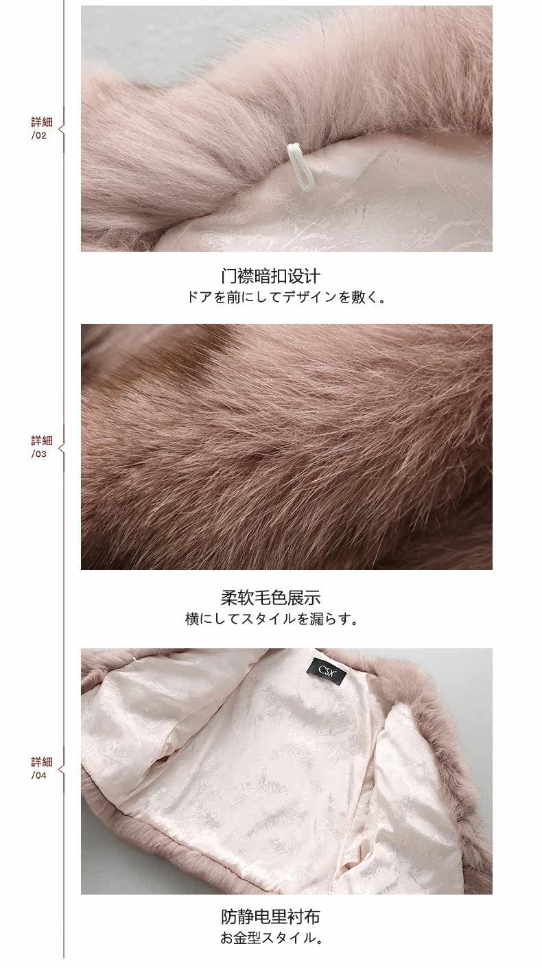 Manteau de fourrure femme - Ref 3174618 Image 20