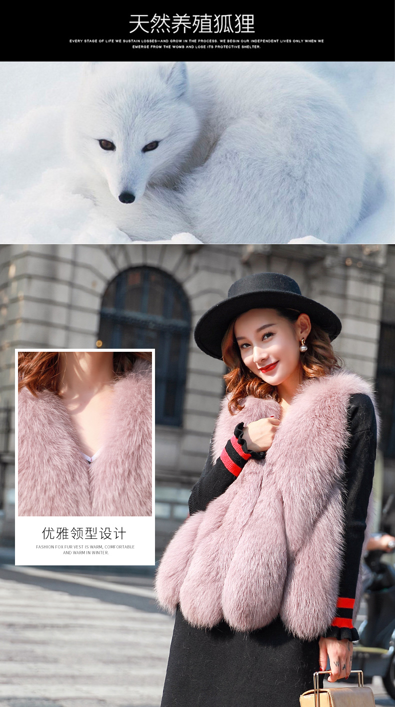 Manteau de fourrure femme - Ref 3172392 Image 8