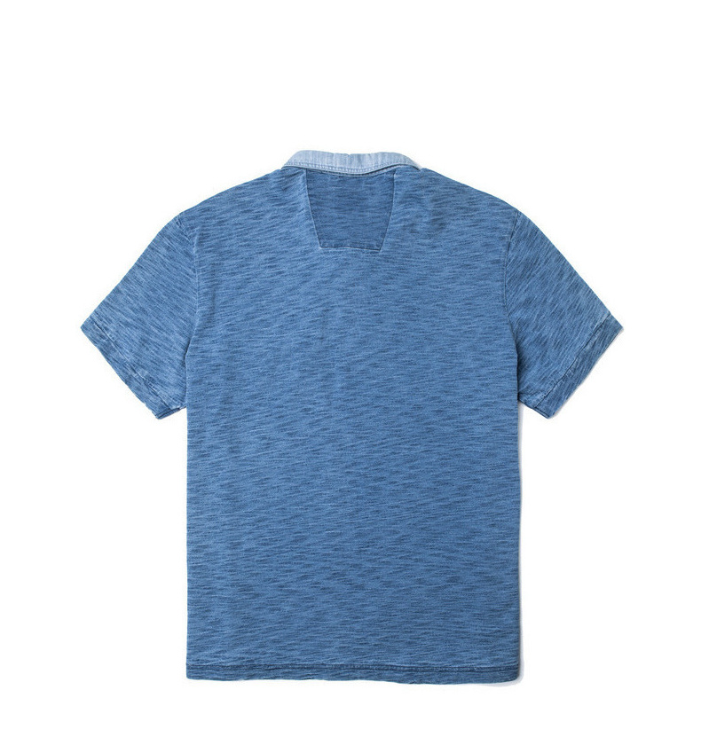 Glory size lớn Áo thun nam cộng với áo thun XL béo tay ngắn Áo phông thời trang cotton giản dị Áo sơ mi POLO - Polo polo nam