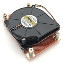 Leopard 1U2011 Rectangular Server Fan e5 2011 Thin Pure Copper Radiator 4-pin Temperature Control Turbine