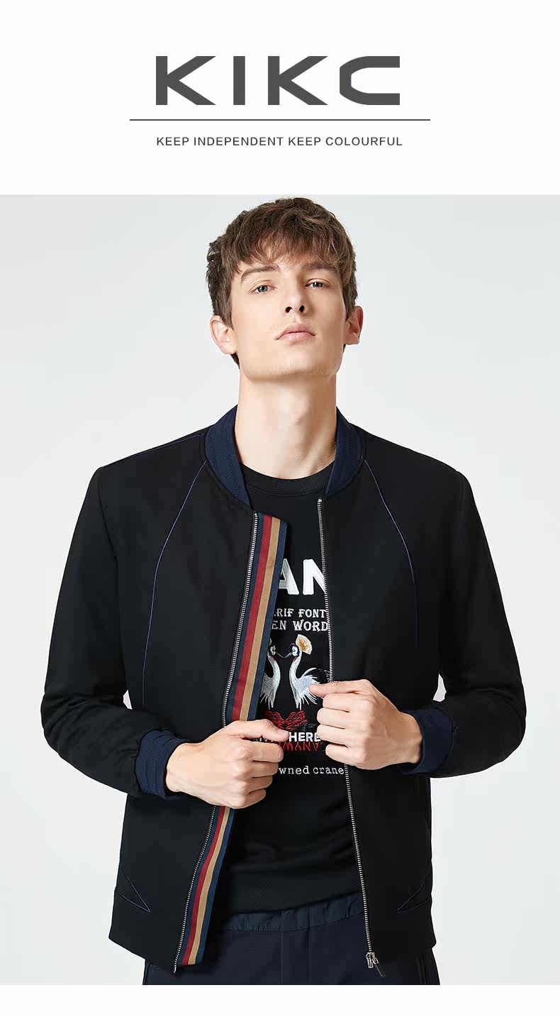 Blouson homme KIKC manches longues en Laine - Ref 3117047 Image 7