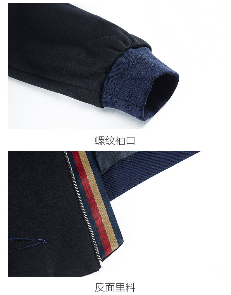 Blouson homme KIKC manches longues en Laine - Ref 3117047 Image 16