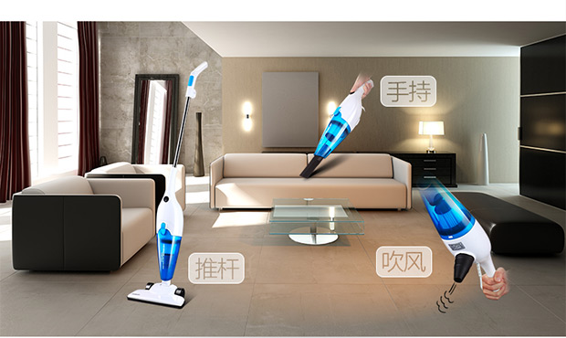 robot hút bụi medion 19510 Máy hút bụi Hansheng nhà mạnh mẽ im lặng cầm tay mini đa chức năng nhỏ putter cung cấp không lông HS-306 - Máy hút bụi rô bốt hút bụi lau nhà