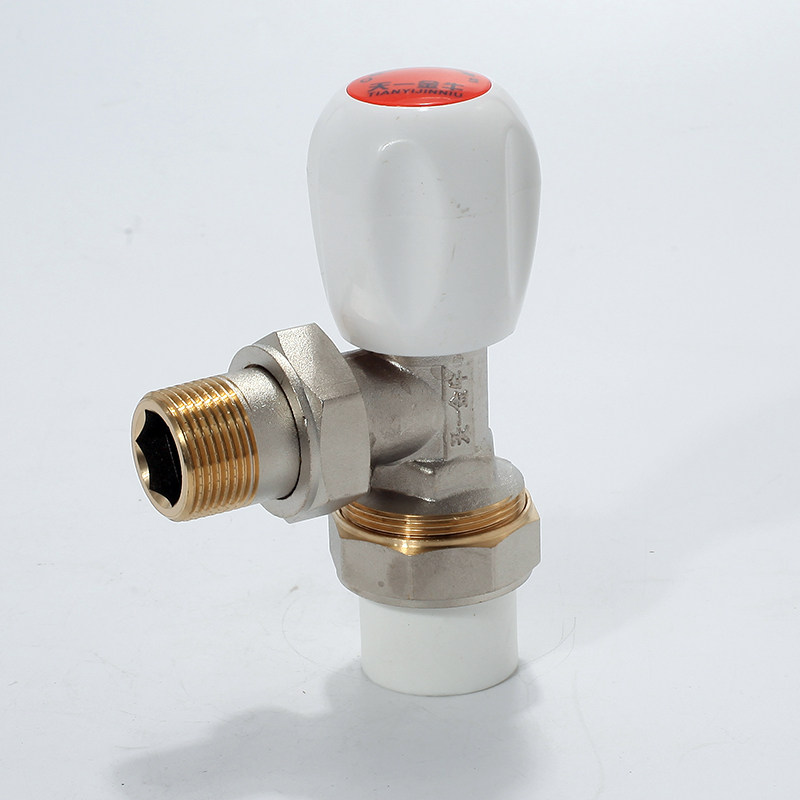 Tianyi Taurus PPR temperature control valve Radiator radiator radiator angle valve PPR temperature control valve