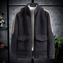 Mens jacket 2020 New trends Winter Tide Cards Jacket Mens Clothing Thickened Junior High School Raw Winter Clothing