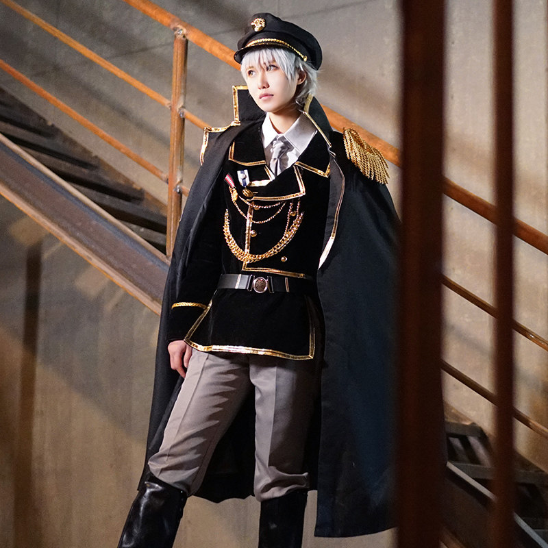 漫创动漫k第二季伊佐那社cosplay军装系列男cos服现货