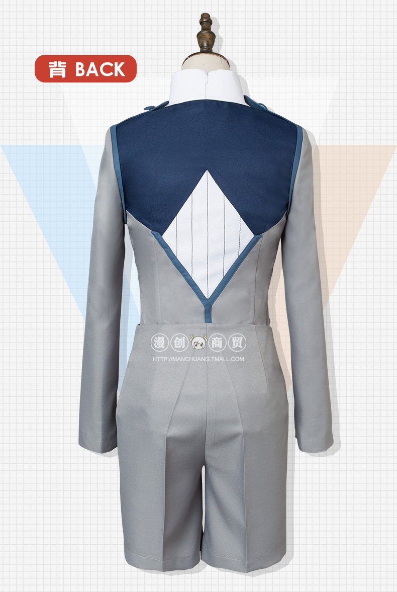 [tại chỗ] Mãn Châu DARLING trong FRANXX rộng COS đồng phục cosplay trang phục nam đồ cosplay shinobu