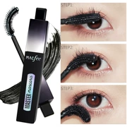 Mascara uốn Macfee / Malang 4D rung cùng một đoạn sợi không thấm nước dài uốn cong chống nhuộm mã hóa dài - Kem Mascara / Revitalash