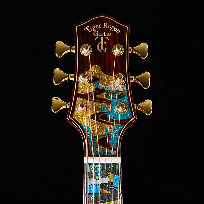 TigerRogen Tiger Pai Shan Road Folk Song Veneer Guitar Electric Box Piano Beginner 41 inch 40 inch acoustic guitar student