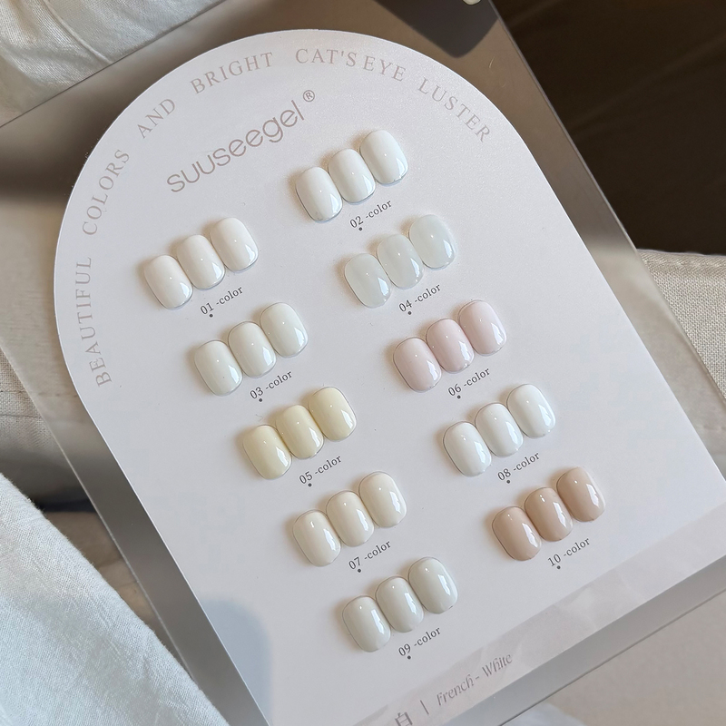 French-Style White Nail Polish Gel 2026 New High-Saturation Pure White, Off-White, Milky White, Yogurt White Nail Gel French-Style White Nail Polish Gel 2026 New High-Saturation Pure White, Off-White, Milky White, Yogurt White Nail Gel