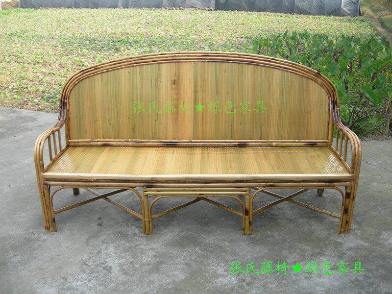 Zhang's rattan chair bamboo furniture chair stool four-man sofa bamboo sofa special sofa full of sofa