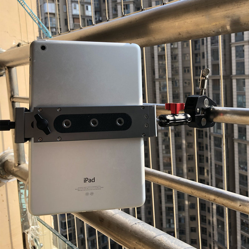 Metal Takeaway Flat Clip Live Bracket Mobile Phone Ipad Clip Tripod Balustrade Expands Increase in Machine Place accessories