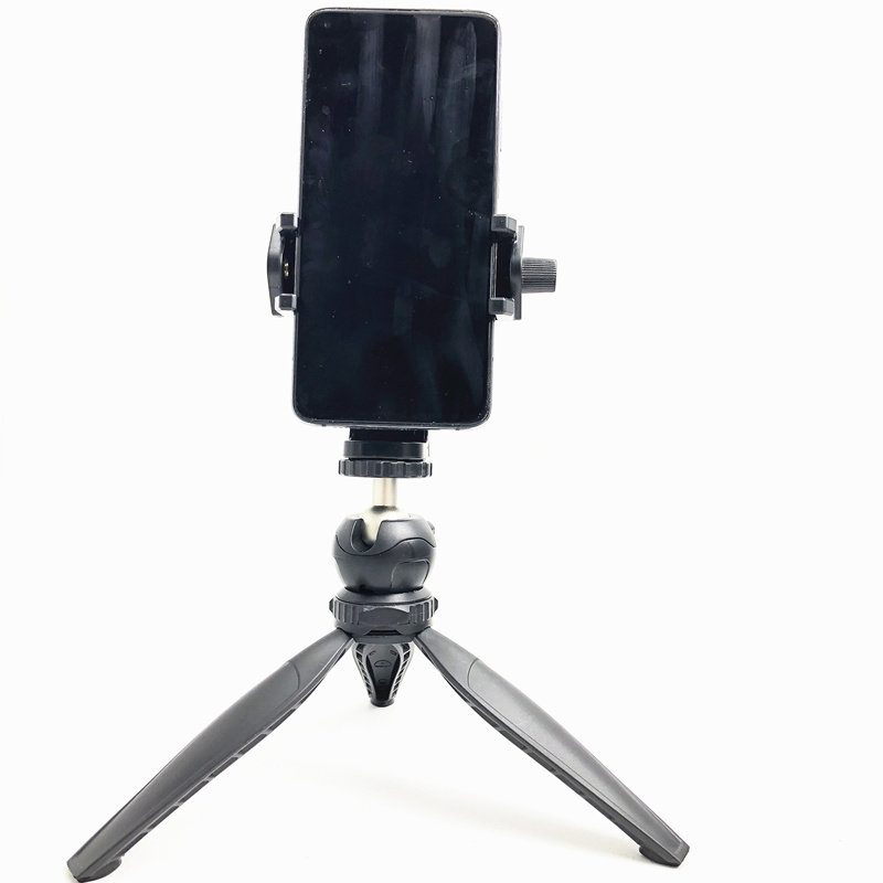 Mobile phone bracket desktop mini portable live tripod vlog video shooting handheld fixed clip micro single camera