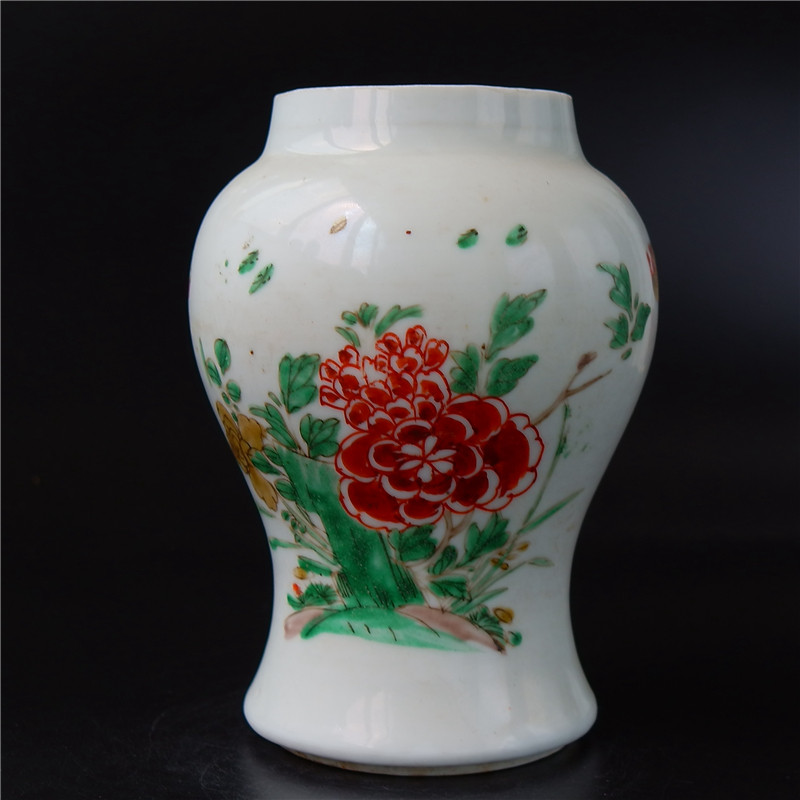 Philosophy = Yin Qing Dynasty Kangxi Five Colorful Flowers Birds Revered for the Yu Complete porcelain Porcelain Art Collection of Porcelain Art Collection