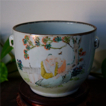 Fragrance = Different Light Crimson Characters Gao Shigang Porcelain Ceramics literati Porcelain Art Collection