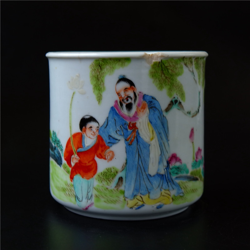 Phase = leaning new powder color figure high sergeard holder porcelain ceramic Porcelain Art Collection