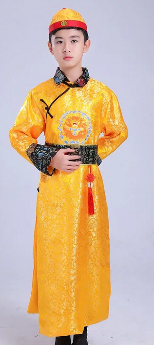 Trẻ em Hoàng đế Trang phục Trang phục Trang phục Ngọc Hoàng Hoàng Trình diễn Trang phục Triều đại Hoàng đế Rồng Áo choàng Trang phục Hoàng tử Quần áo trang phục giáng sinh trẻ em