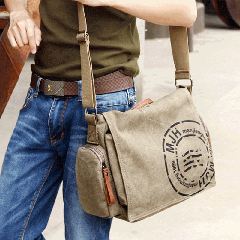 Bags Men's Shoulder Bag Men's Leisure Bag Large Capacity Men's Bag Large Messenger Bag Business Travel Rucksack