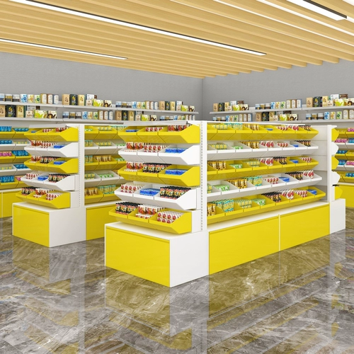 Стенд, универсальный многослойный двусторонний круглосуточный магазин