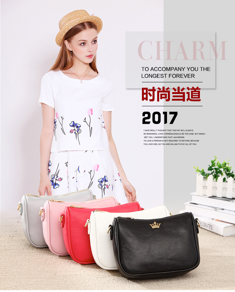 Mùa hè 2018 mới Hàn Quốc thời trang túi xách hoang dã mini túi chuỗi túi đeo vai nữ chéo túi túi cnk