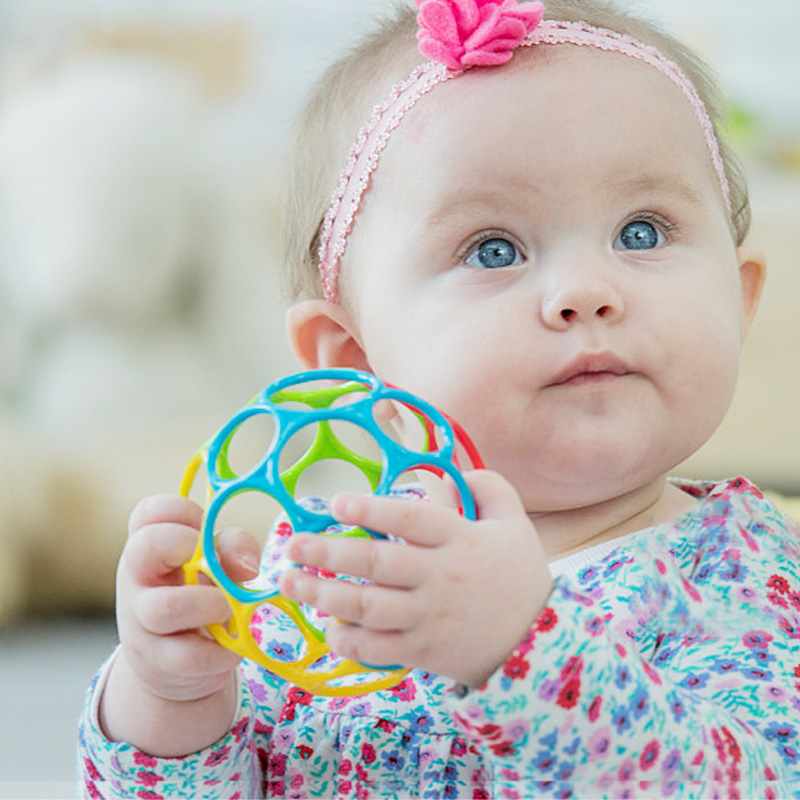 Polaroid Baby Hand Grab Ball Toy 3-6-12 Months Baby Touch Ball Class Training Grip Tactile Perception Ball