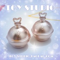 Japanese travel portable facial cleanser lotion cream cosmetics bottle mini girl heart ornaments storage box