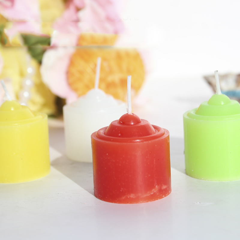 Color Aromatherapy Candy Color Candles Courtship Candles Birthday Gift Candlestick Candles