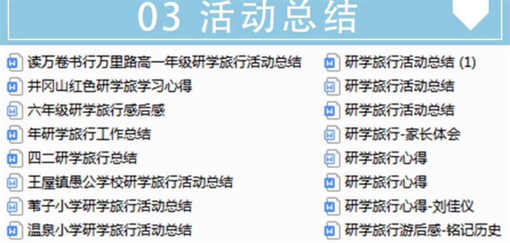 图片[7]-840份研学旅行方案-中小学生研学手册模板旅行资料总结电子预案【电商热销1456】-欢迎访问本站