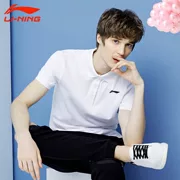 Li Ning thể thao ngắn tay POLO áo ve áo T-Shirt nam mới đào tạo dòng khô nhanh t-shirt thể thao nam