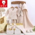 Baby set quà tặng quần áo sơ sinh cotton mùa xuân và mùa thu mùa hè Trẻ sơ sinh chào đời trăng tròn quà tặng set quà công chúa cho bé gái Bộ quà tặng em bé