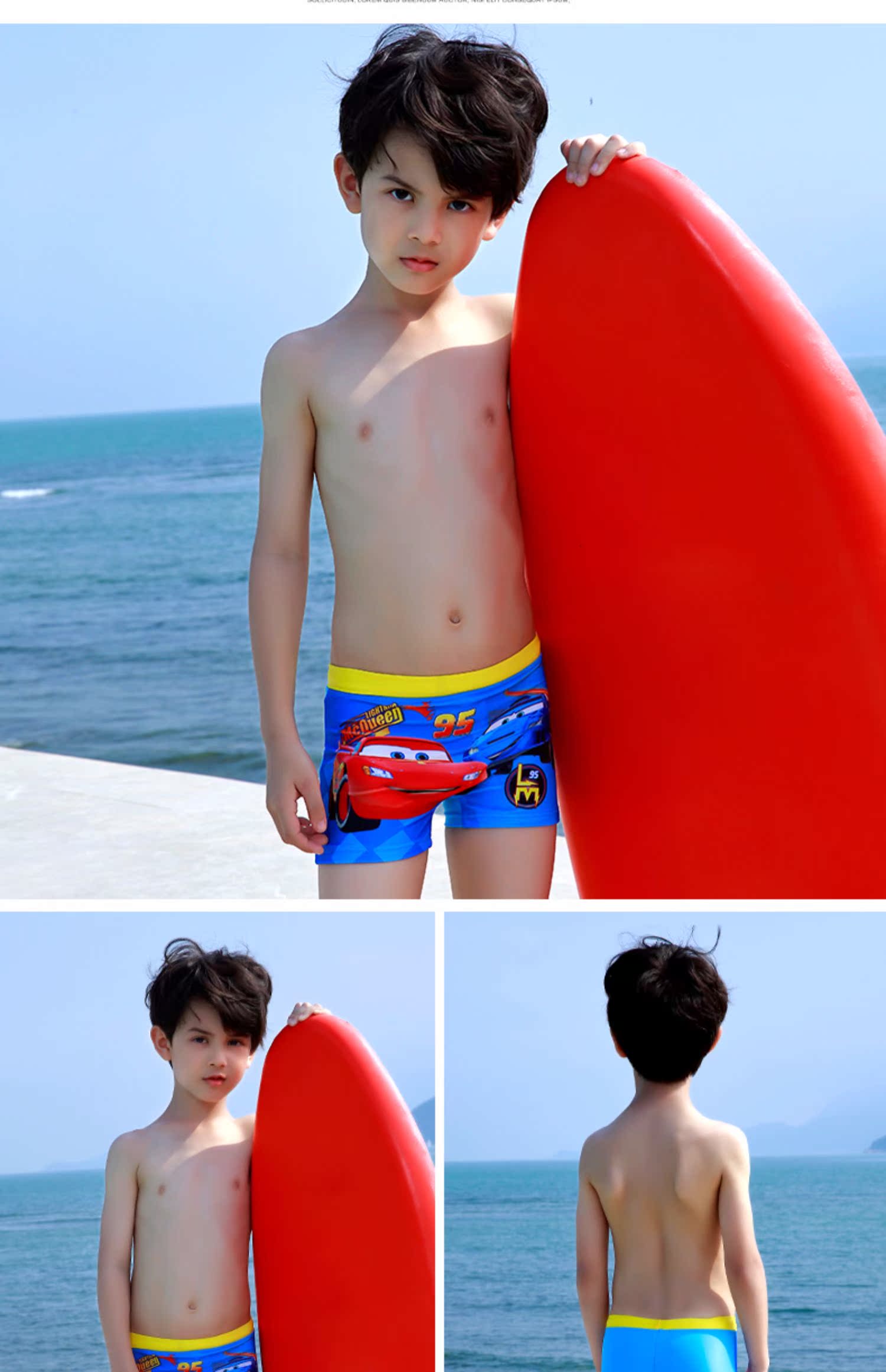 Quần bơi trẻ em Disney quần bé trai quần boxer quần trẻ mới biết đi đồ bơi bé spa đồ bơi trẻ em lớn - Đồ bơi trẻ em đồ bơi cho bé gái