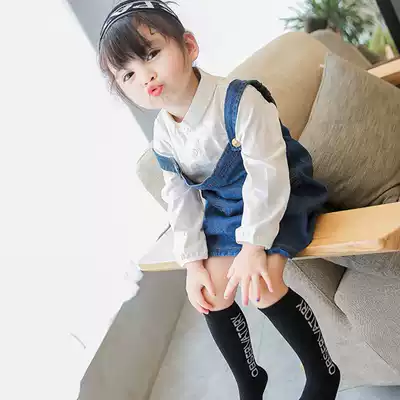 Autumn and winter children's stockings, women's baby sports tide socks, cotton calf socks, girls high socks, boys long socks