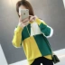 Mùa xuân 2019 mới của phụ nữ phiên bản Hàn Quốc của áo nịt rộng có mũ len đan đáy áo len áo len trường đại học áo len nữ - Đan Cardigan