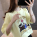 Mùa hè trắng ngắn tay mùa xuân t-shirt nữ 2020 mới của Hàn Quốc phiên bản của loose cotton t-shirt trong quần áo triều s 