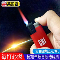 Big boat disposable windproof lighter creative personality tide inflatable home 10 mens net red shaking sound same model