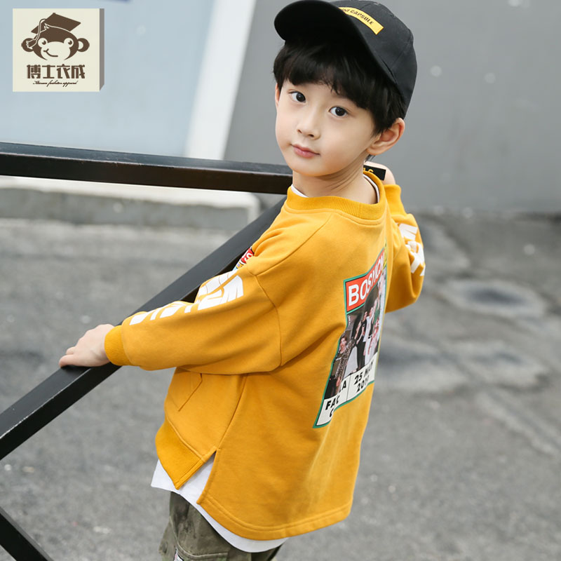 Doctor's clothes as boy necropolis The children's blouses CUHK Children's blouses CUHK Boy Boy 2021 New Loose Tide Children Clothing