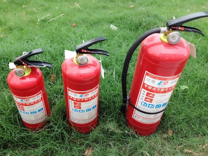 Fire extinguisher Shanghai brand (Wei Kee) portable 3KG dry powder fire extinguisher